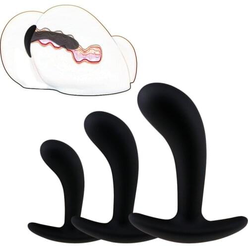 Outdoor Silicone Anal Plug Women/male G-spot masturbation Sex Toys Butt Plug Adult Game Unisex Prostate Massage Anus Stimulation