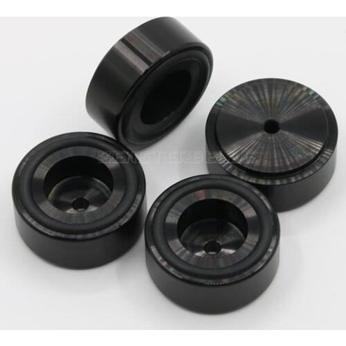 4pcs 39*17 All Aluminum Alloy Audio Amplifier Feet HIFI Speaker Shock Pad Shock Machine Foot Diameter 39 High 17 Style B