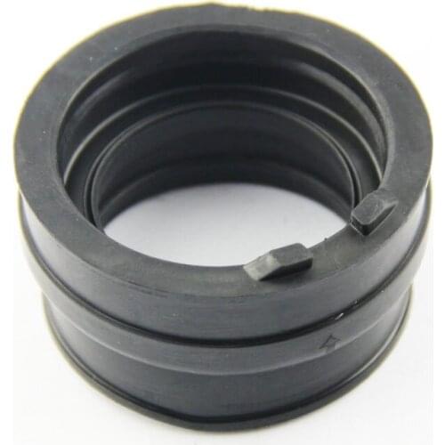 Motorcycle Carburetor Adapter Inlet Intake Pipe Rubber Mat For Yamaha YFM660F Grizzly YXR660F Rhino 660 5KM-13596-00