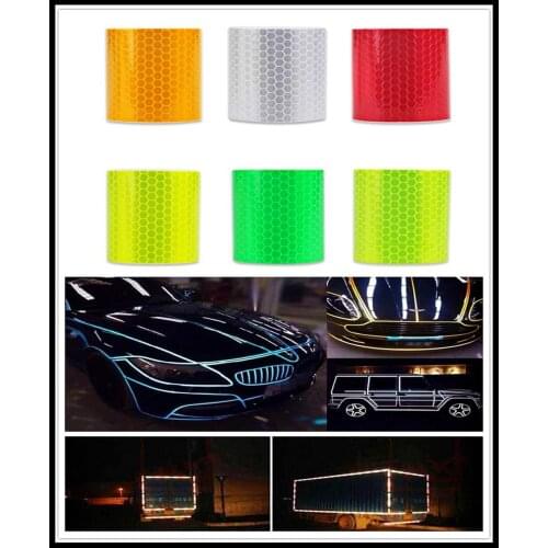 Car Accessories Reflective Sticker Decal Warning Tape Film for BMW 1 Series 3 Series 5 Series 6 Series 7 Series