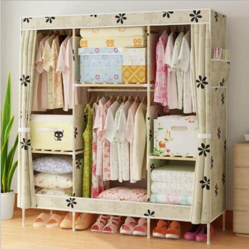 Factory Price Solid Wood Wardrobe length 150 cm