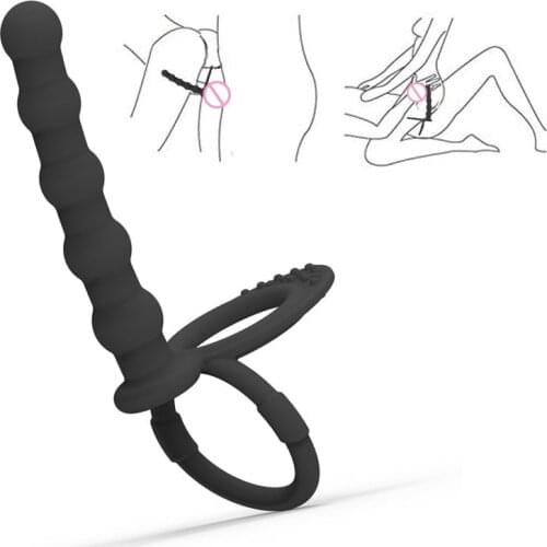 Adult Strap On Ring Dildo Anal Beads G Spot Bullet Vibrator Sex Toys For Woman Anal Plug Butt Plug Prostate Massager Buttplug