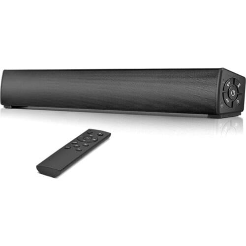 Home portable compact Bluetooth 5.0 speaker TV computer speaker powerful 3D surround sound bookshelf post speaker AUX /TF assist