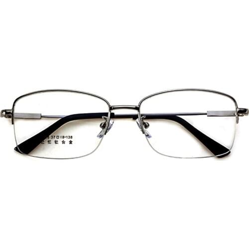 Fashion Retro Super Elastic Memory Titanium Spectacle Frame Anti Blu Light Ultralight Reading Glasses for Men+1.0 +1.5 +2.0 +2.5