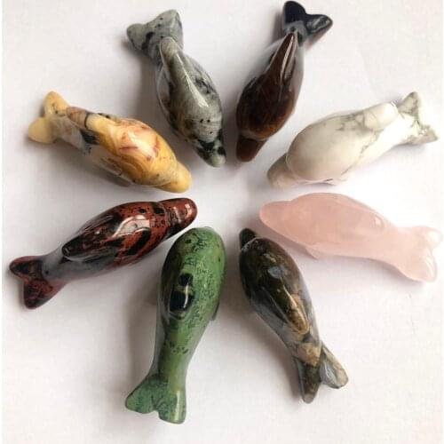 Natural Quartz Crystals Gemstones For Crafts Carving Gems Dolphin Mineral Reiki Healing Stones Decoracion Hogar Moderno
