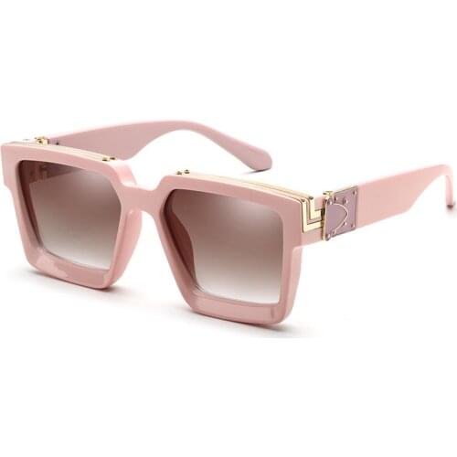 2020 New Fashion Luxury Brand Designer Oversized Square Sunglasses Women Men Shield Big Frame Cool Ins Sun Glasses For Female