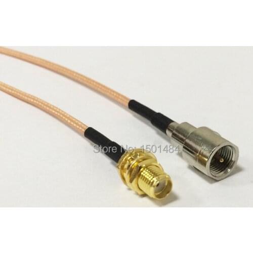 New SMA Female jack Switch FME Male Plug Convertor RG316 Cable 15CM 6" Adapter wholesale