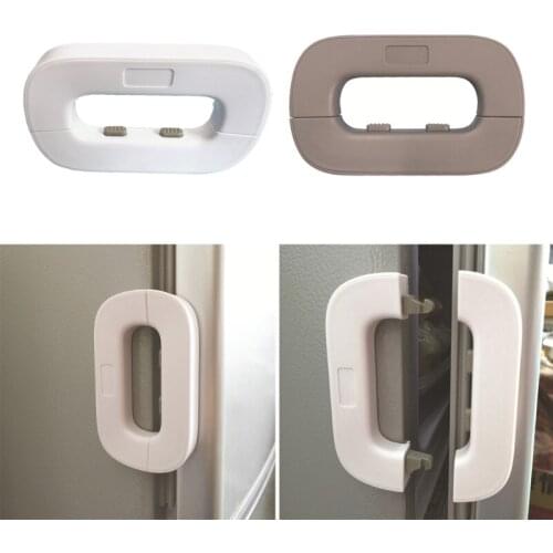 Practical Anti-pinch Safety Lock for Refrigerator Door Cupboard Cabinet for Kids