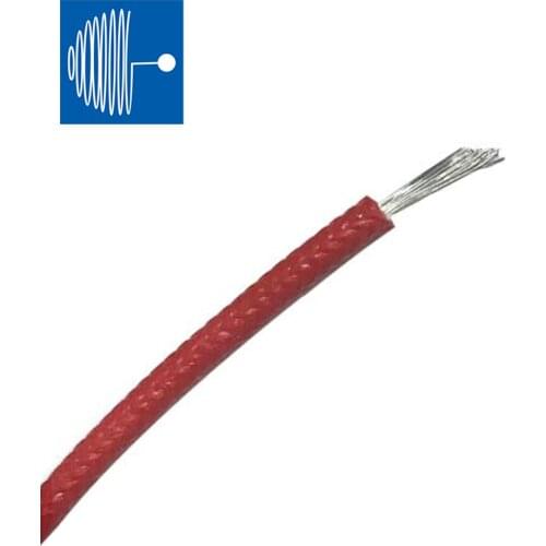 Triumph 3122 wire 2/5M Silicon insulated pure copper conductor high temperature electronic wire high temperature braided wire