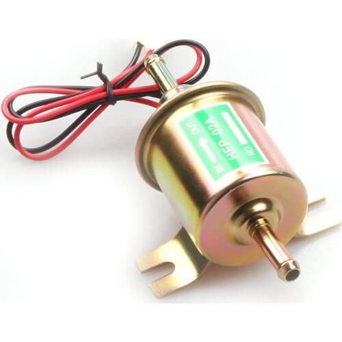 DC24V Universal Electric Fuel Pump Diesel Petrol HEP-02A For Car Auto Truck Carburetor Motorcycle ATV Lawn Mower Low Pressure