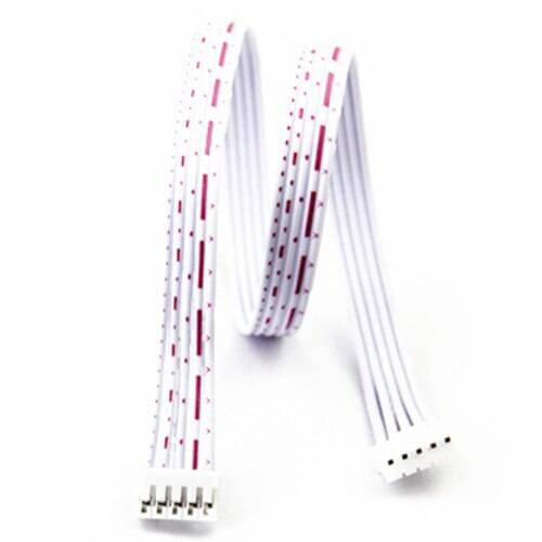 100Pcs 40cm Double PH2.0 Header 11P 12P AWG26 Red White Wire Cable