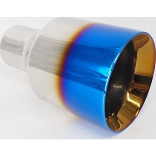 Accessories Car Style stainless steel universal exhaust system end pipe+car exhaust tip 1 piece