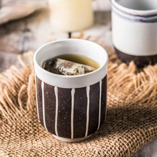 ANTOWALL Teacup Ceramic Japanese Design HENGFENG Coffee Cup Drinking Water Wholesale Quality