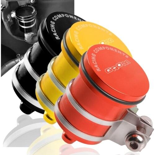 CNC Motorcycle Rear Brake Fluid Reservoir Clutch Tank Oil Cup for Honda GROM MSX125 MSX 125 2013 2014 2015 2016 2017 2018 2019