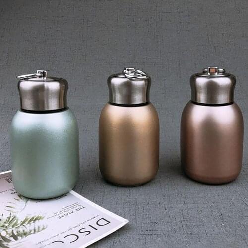 300ml Travel Water Bottles Stainless Steel Mini Coffee Wine Vacuum Cup Vacuum Flask Drinking Bottle Drinking Cup Drinkware