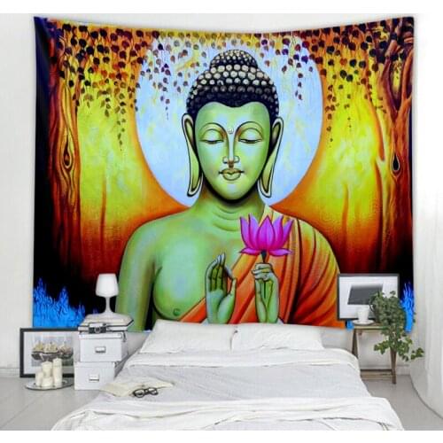 Mandala Bohemian Tapestry Art Deco Blanket Curtain Hanging Home Bedroom Living Room Decoration Bohemian Hippie Buddha Tapestry