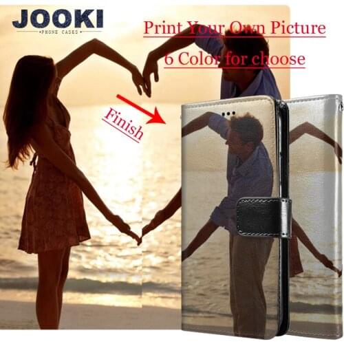 JOOKI Customized DIY Phone case Printed PU Flip Leather Case Cover For Doogee X20 BL7000 BL5000 Wallet Book Cover For BL5000