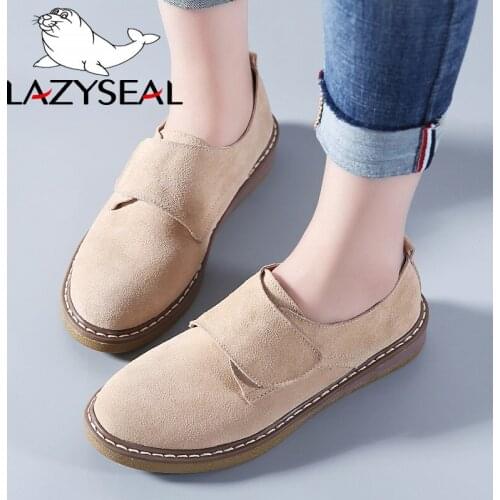 LazySeal/拉齐豹 Lace-up Shoes