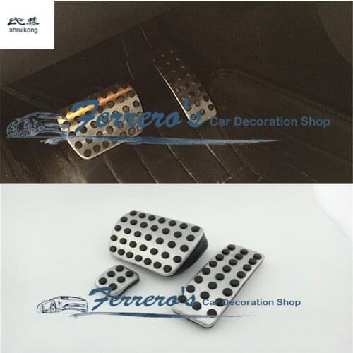 FREE SHIPPING Fuel Brake Foot Pedal Cover For Benz W176 W245 W246 W251 W164 W166 X164 X166 C177 X156 A B CLA GLA ML GL R Class