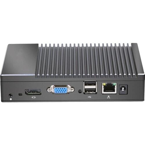 Desktop Minipc Factory wholesale Fanless AMD A6 1450 Quad-core Windows Win10 Linux Gaming Computer WIFI HDMI HTPC DDR3L