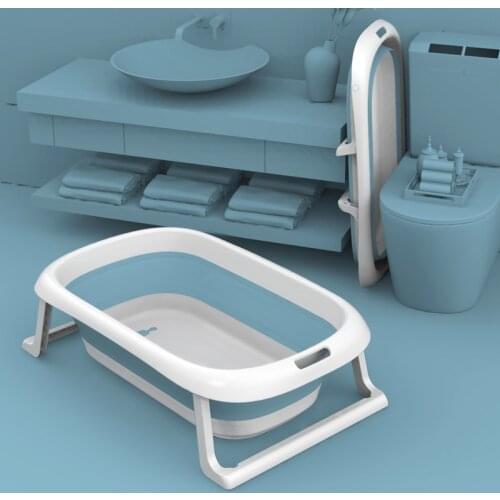 New Childrens Folding Bathtub Baby Bathtub Baby Bathtub Newborn Supplies Bath Sitting Collapsible Bathtub Baby Bath