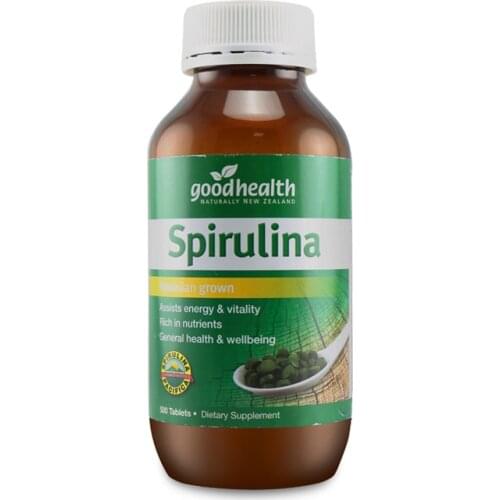 NewZealand Organic Hawaiian Spirulina Vitamins Diet Nutrition Supplements for Vegetarians Athlete Liver Protection Weight Loss