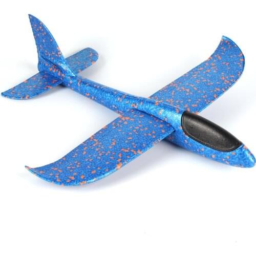 48CM Hand Throw Airplane EPP Foam Launch Fly Glider Planes Model Aircraft Outdoor Fun Toys for Children Party Game Boys Gift