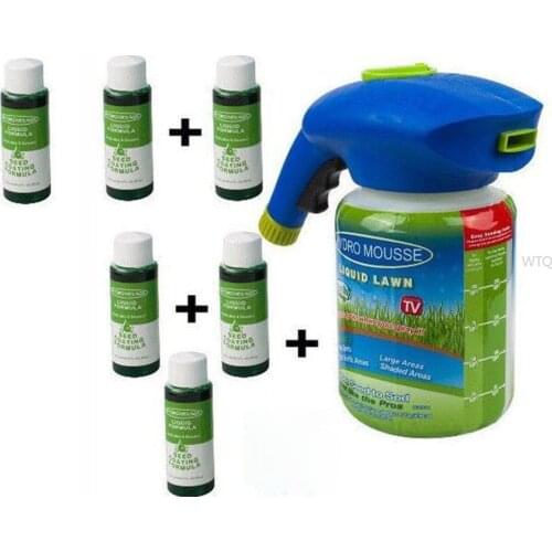 Professional Gardening Seed Sprinkler Combination Lawn Household Hydro Seeding System Liquid Spray Device Seed Lawn Care