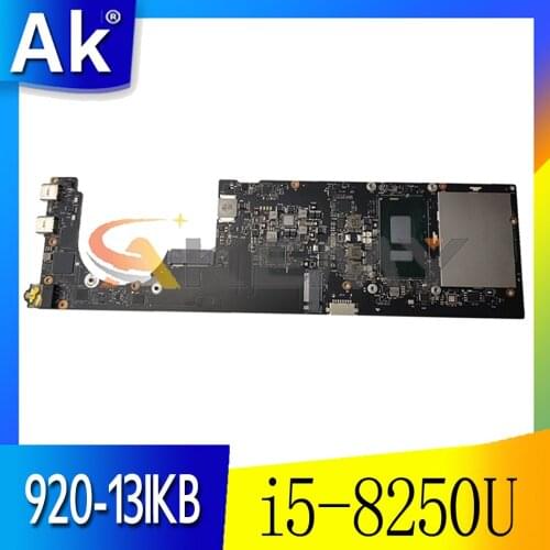 For Lenovo Yoga 920-13IKB laptop motherboard NM-B291 motherboard W/ CPU i5-8250U RAM 8GB FUR 5B20Q09684 100% test work Mainboard