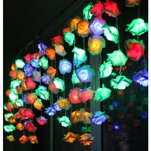 Christmas 3.5M 96 leds LED string lights flashing lights curtain lights waterproof ourdoor holiday light
