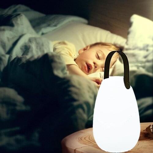 Remote Control LED Night Light Childrens Bedroom Decoration 16 Colors Fairy Portable Table Light Holiday Decoration Lighting