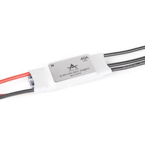 T-Motor AT 40A 2-4s 5V/5A Fixed-Wing Esc Speed Controller Support BEC Output For Rc Fixed-Wing Airplane Rc Model Drone Parts