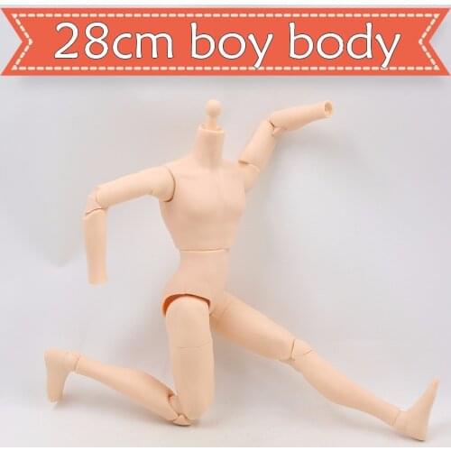 DBS boy body natural skin 28cm Male Body joint body Figure Asian Bodies Muscular