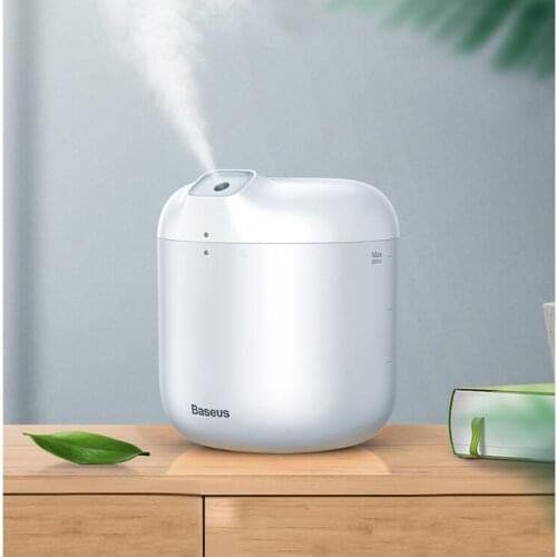 Humidifier Air Humidifier Purifying For Home Office Large Capacity Baseus Humidificador With LED Lamp Fogger Mist Maker