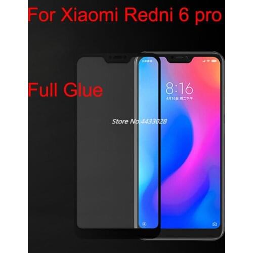 S2 6 6pro For Xiaomi Redmi 6 6A 6 pro S2 Tempered Glass Full Glue For Xiaomi Redmi S2 6pro Screen Protector