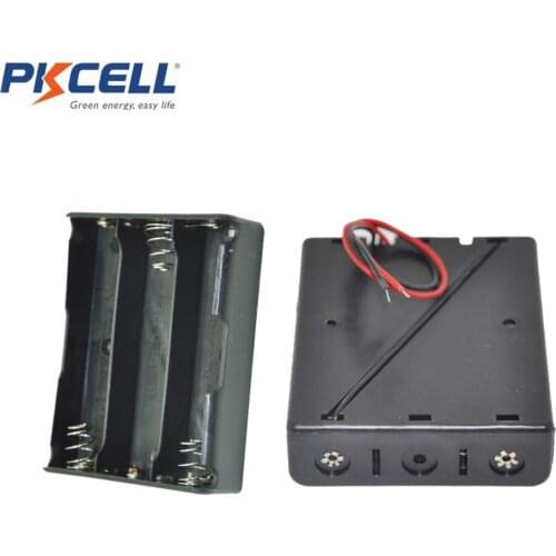 1 Pcs Black Plastic Battery Holder Case w Wire for 1 x 18654 1x18654 18654 1 cells 18654 Battery 14.8V
