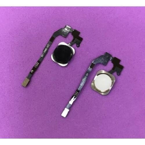 100pcs/lot Home Button with Flex Cable for iPhone 5S 6g 6 6s plus 7g 7 8 8g Plus Home button Flex Assembly