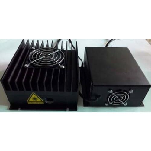 520nm 9000mW High power Green laser module industrial 9W 520nm green laser module