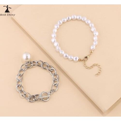 Andshiny Golden Bracelets