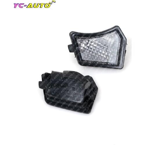 Car Front Door Mirror Puddle Light For Volvo S40 S60 S80 V50 V70 C30 XC70 XC90 Courtesy Lamp Lens 31217838 31217839