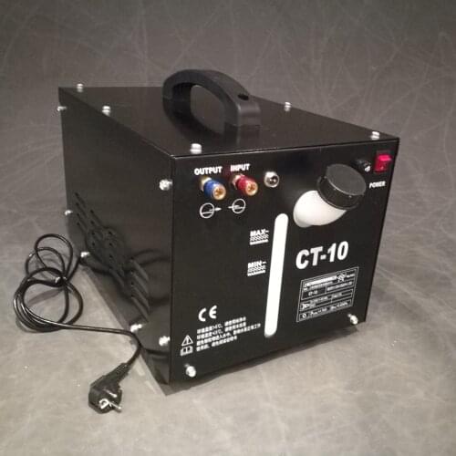 10L 230V quick couplers welding machine cooling units with integrated flow switch