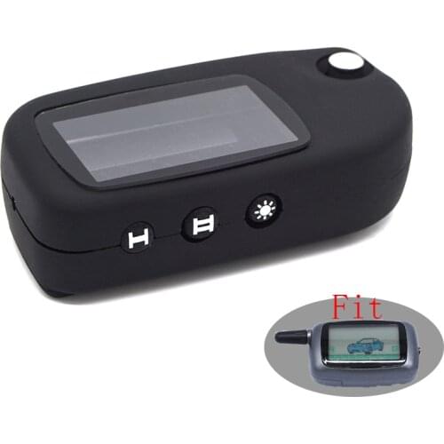 A9 Key Case Keychain For Starline A9 A6 A8 A4 Uncut Blade Fob Case Cover A9 Folding Car Flip Remote Control Housing Key Fob