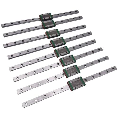 Funssor 8pcs/lot Original HIWIN Linear Rail MGN9H for VORON v2.4 3D printer DIY Rail Kit 250/300/350mm build high quality linear