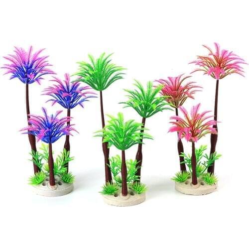 Artificial Plants Table Ornaments Underwater Plant Realistic Aquatic Plant Fish Tank Decor Office Home Aquatic Accessories