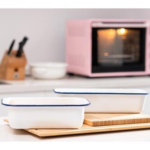 Kitchen utensils porcelain Loaf Pan Toast Bread Mold Cake Mold Loaf Pastry Baking Bakeware DIY Non Stick Pan Baking Supplies