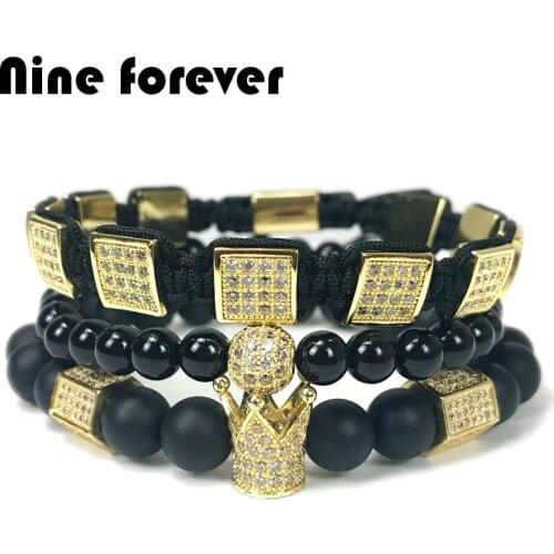 Nine forever Stone Bracelets For Men