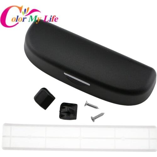 New Car Sunglasses Holder Glasses Case for Mercedes Benz A B C E GLA CLA GLK GL ML GLE Class for BMW X1 X3 X4 X5 Accessories