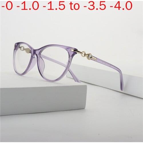 Computer Glasses Anti Blue Blocking Myopia Glasses Women Prescription Glasses Frame TR Square Female Eyewear Frame NX