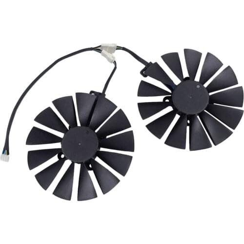95MM 4Pin 13 Blades FDC10M12S9-C Cooler Fan For ASUS ROG STRIX Dual RX 580 570 470 GTX1080Ti Graphics Cards Cooling