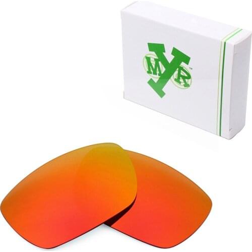 Mryok POLARIZED Replacement Lenses for Oakley Tinfoil Sunglasses Fire Red